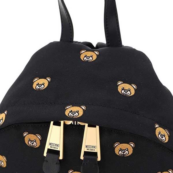 【関税/送料込み】 モスキーノ / TEDDY BEAR EMBROIDERY BACK PACKコピー A7618 8217